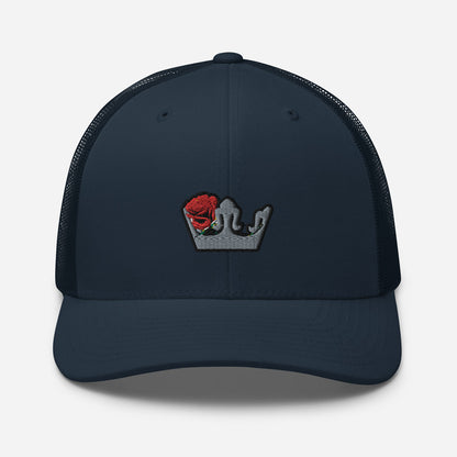 Rose Crown Trucker Cap