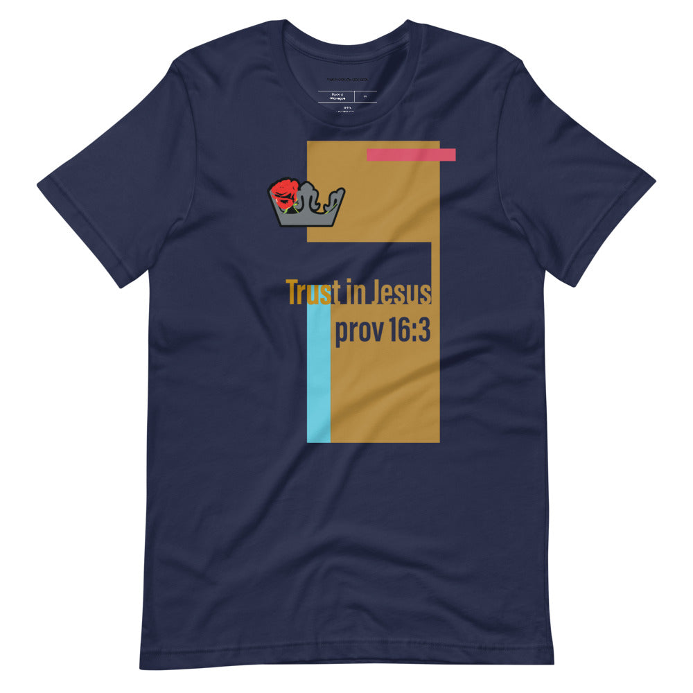 Proverb 16:3 Short-Sleeve T-Shirt