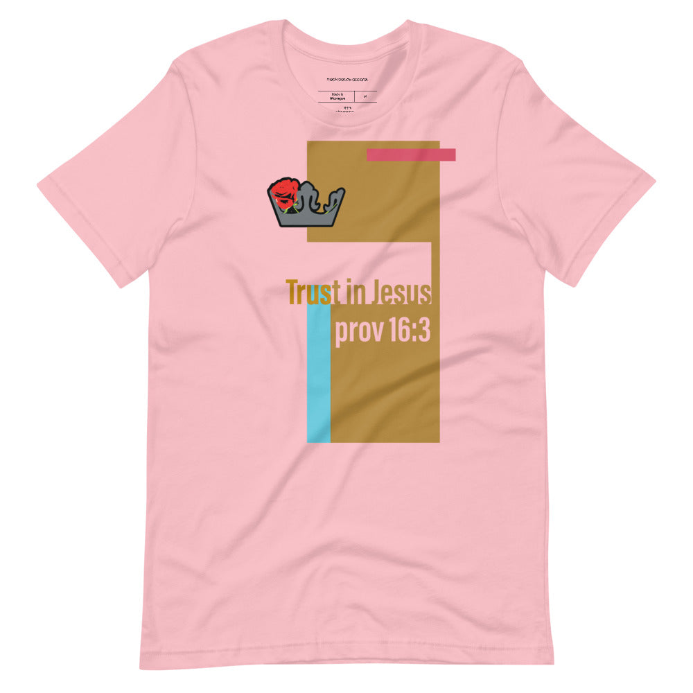 Proverb 16:3 Short-Sleeve T-Shirt